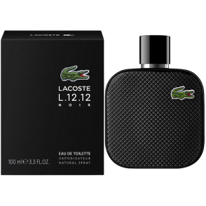 LACOSTE L.12.12 NOIR MASCULINO EAU DE TOILETTE